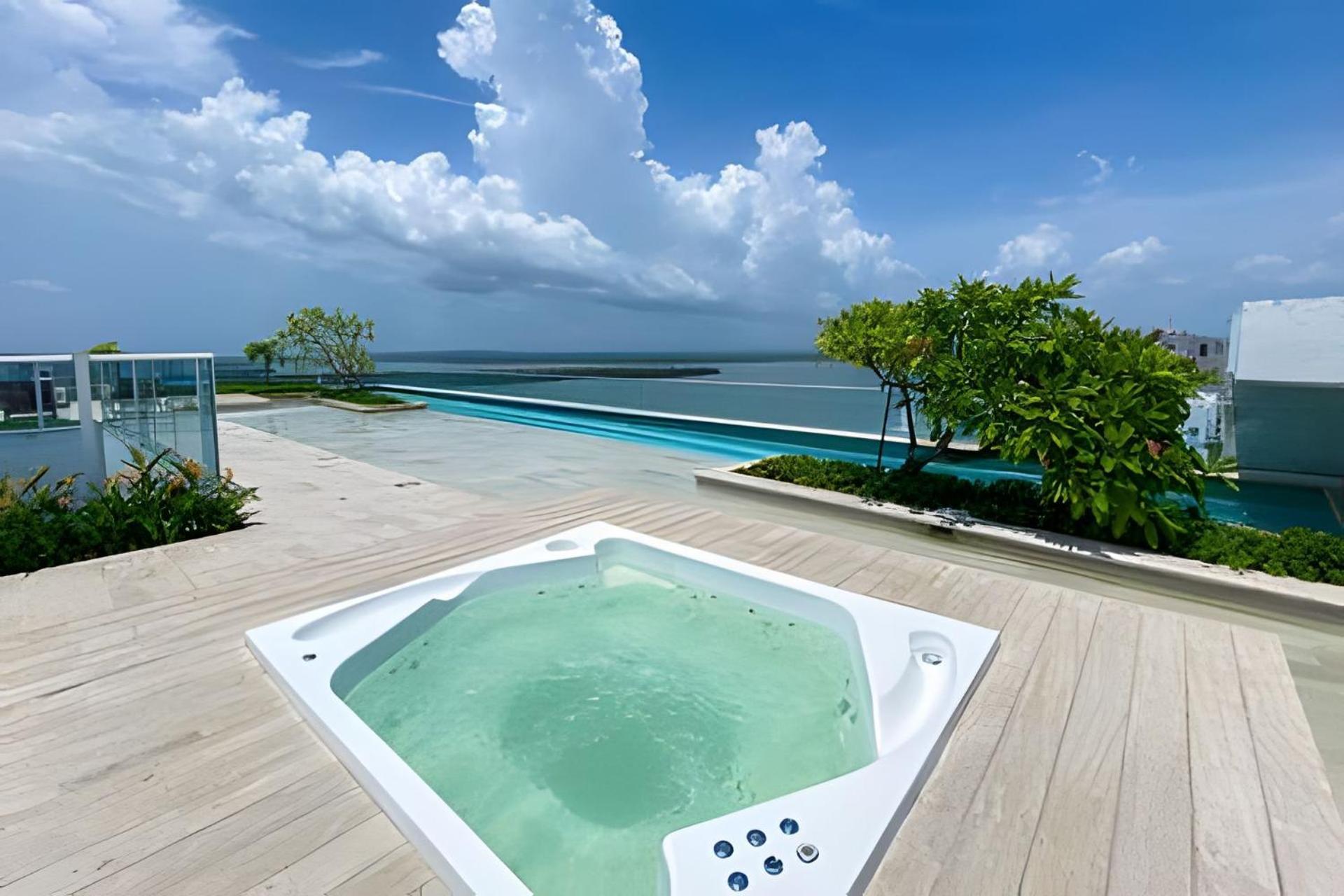 2 Dormitorios Jacuzzi Y Vista Mar. Frente A Playa Картахена Экстерьер фото