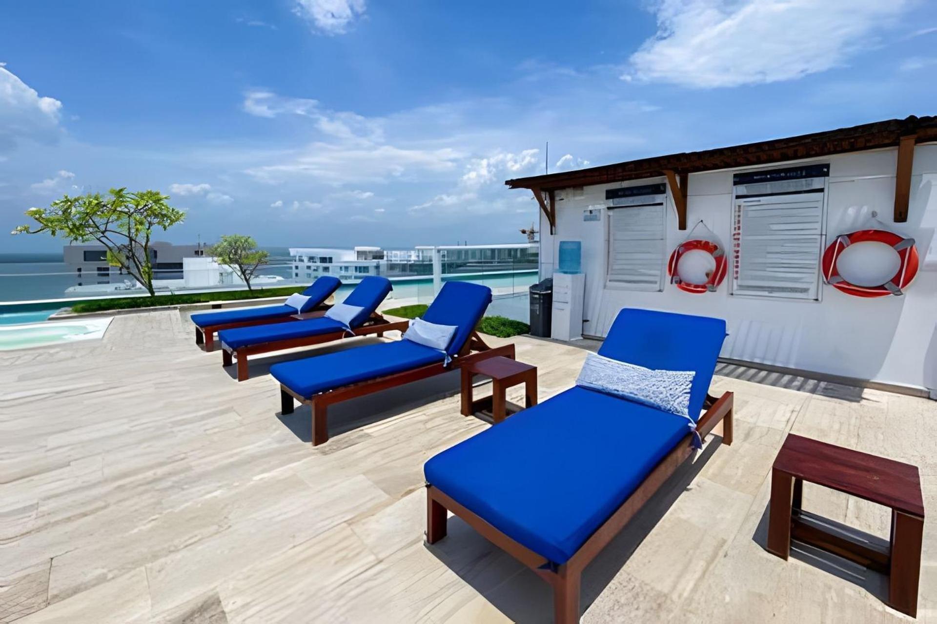 2 Dormitorios Jacuzzi Y Vista Mar. Frente A Playa Картахена Экстерьер фото