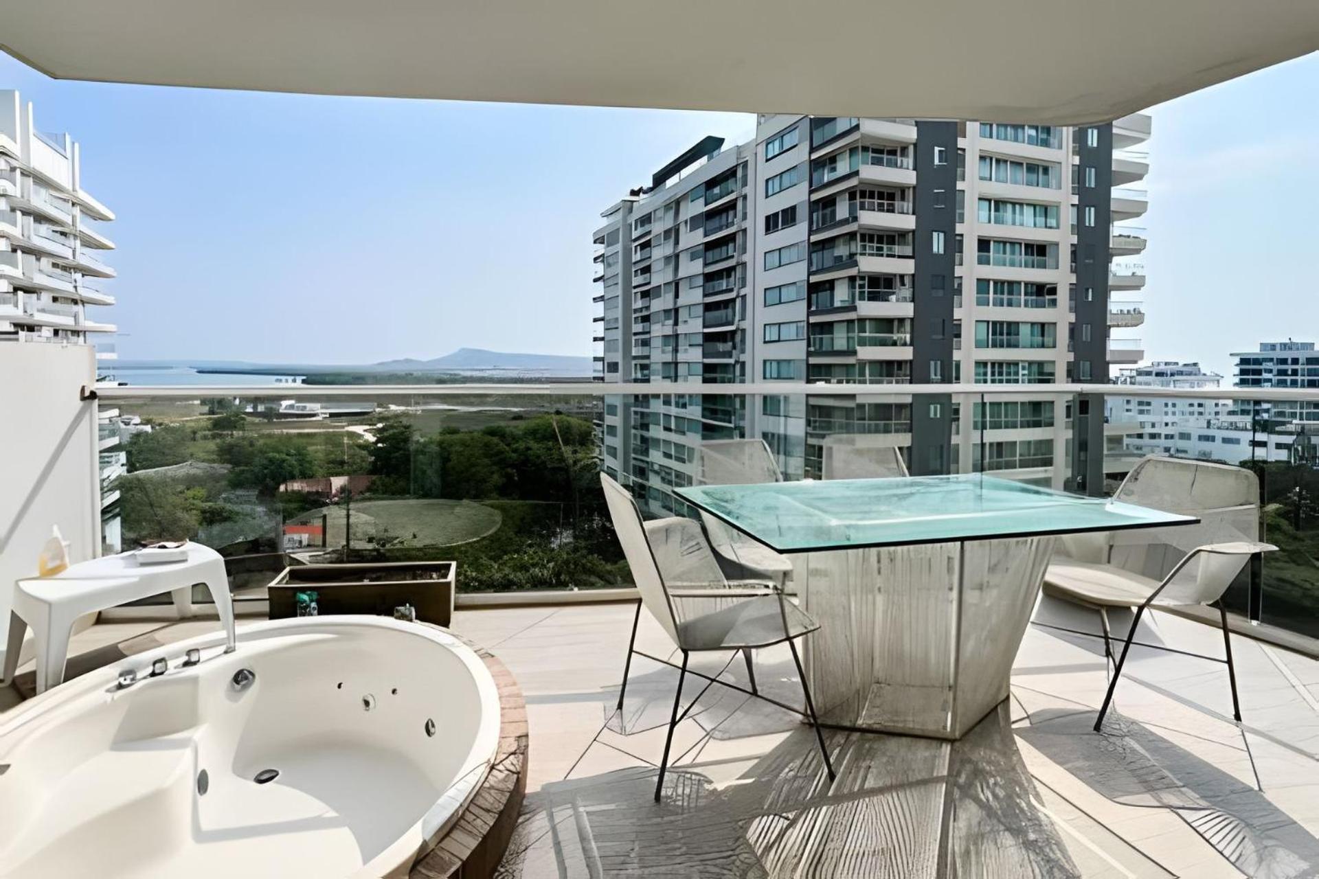 2 Dormitorios Jacuzzi Y Vista Mar. Frente A Playa Картахена Экстерьер фото
